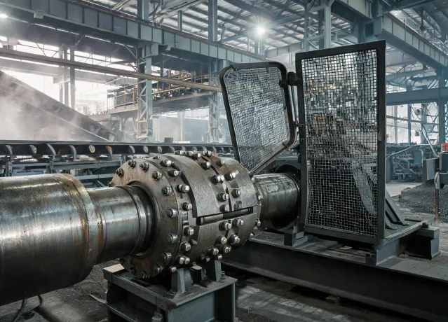 Industrial conveyor drive coupling